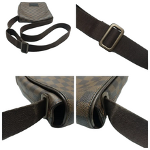 Load image into Gallery viewer, Louis Vuitton Brooklyn Damier Ebene Canvas Shoulder Bag Brown
