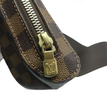 Load image into Gallery viewer, Louis Vuitton Damier Ebene Canvas Belt Bag Brown
