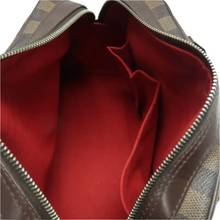 Load image into Gallery viewer, Louis Vuitton Doumo Damier Ebene Canvas Tote Bag Brown
