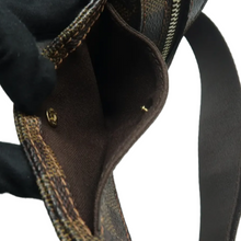 Load image into Gallery viewer, Louis Vuitton Damier Ebene Canvas Belt Bag Brown
