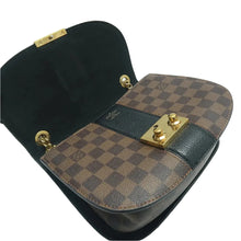 Load image into Gallery viewer, LOUIS VUITTON Wight Damier Ebene Canvas Shoulder Bag Brown
