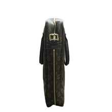 Load image into Gallery viewer, Louis Vuitton Bequia Porte Monogram Canvas Satchel Bag Brown
