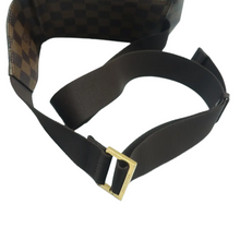 Load image into Gallery viewer, Louis Vuitton Damier Ebene Canvas Belt Bag Brown
