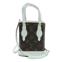 Load image into Gallery viewer, Louis Vuitton Nano Bucket Monogram Canvas Satchel Bag Brown
