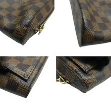 Load image into Gallery viewer, Louis Vuitton Damier Ebene Canvas Belt Bag Brown
