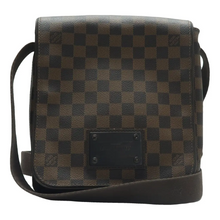 Load image into Gallery viewer, Louis Vuitton Brooklyn Damier Ebene Canvas Shoulder Bag Brown
