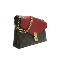Load image into Gallery viewer, Louis Vuitton Pallas Mongoram Canvas Shoulder Bag Bicolor
