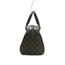 Load image into Gallery viewer, Louis Vuitton Doumo Damier Ebene Canvas Tote Bag Brown
