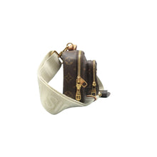 Load image into Gallery viewer, Louis Vuitton Utility  Monogram Canvas Satchel Bag Brown
