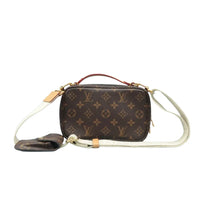 Load image into Gallery viewer, Louis Vuitton Utility  Monogram Canvas Satchel Bag Brown
