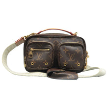 Load image into Gallery viewer, Louis Vuitton Utility Monogram Canvas Satchel Bag Brown
