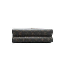 Load image into Gallery viewer, Louis Vuitton Victorine Monogram Canvas Shoulder Bag Brown
