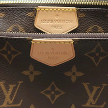 Load image into Gallery viewer, Louis Vuitton Multi Pochette Accessories Canvas Leather Satchel Bag Brown
