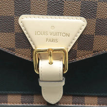 Load image into Gallery viewer, Louis Vuitton Beaumarchais Damier Ebene Canvas Satchel Bag Brown
