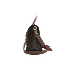 Load image into Gallery viewer, Louis Vuitton Beaumarchais Damier Ebene Canvas Satchel Bag Brown
