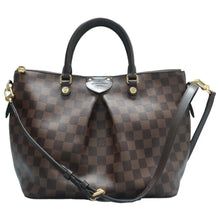 Load image into Gallery viewer, Louis Vuitton Damier Ebene Canvas Satchel Bag Brown
