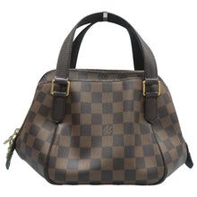 Load image into Gallery viewer, Louis Vuitton Belem Damier Ebene Canvas Tote Bag Brown
