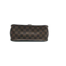 Load image into Gallery viewer, Louis Vuitton Beaumarchais Damier Ebene Canvas Satchel Bag Brown
