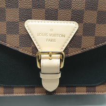 Load image into Gallery viewer, Louis Vuitton Beaumarchais Damier Ebene Canvas Satchel Bag Brown
