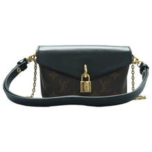 Load image into Gallery viewer, Louis Vuitton Padlock on Strap Monogram Canvas Shoulder Bag Brown
