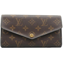 Load image into Gallery viewer, LOUIS VUITTON Sarah Monogram Canvas Wallet Brown
