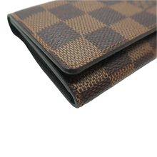 Load image into Gallery viewer, Louis Vuitton Damier Ebene Canvas Wallet Brown
