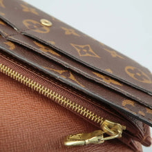 Load image into Gallery viewer, LOUIS VUITTON Sarah Monogram Canvas Wallet Brown
