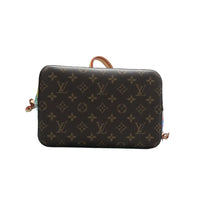 Load image into Gallery viewer, Louis Vuitton LV X YK Kusama Pumpkin Neonoe MM Monogram Canvas Crossbody Bag Brown
