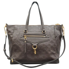 Load image into Gallery viewer, Louis Vuitton Lumineuse Monogram Leather Shoulder Bag Brown
