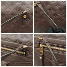 Load image into Gallery viewer, Louis Vuitton Lumineuse Monogram Leather Shoulder Bag Brown
