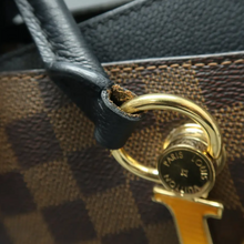 Load image into Gallery viewer, Louis Vuitton Riverside Damier Ebene Canvas Satchel Bag Brown
