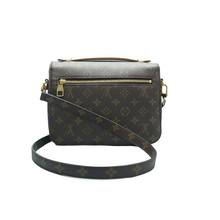 Load image into Gallery viewer, Louis Vuitton Metis Monogram Canvas Satchel Bag Brown
