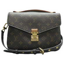 Load image into Gallery viewer, Louis Vuitton Metis Monogram Canvas Satchel Bag Brown
