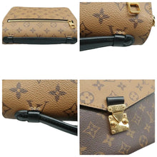 Load image into Gallery viewer, LOUIS VUITTON Metis Monogram Canvas Satchel Bag Brown
