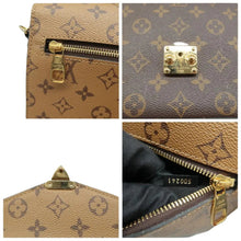 Load image into Gallery viewer, LOUIS VUITTON Metis Monogram Canvas Satchel Bag Brown
