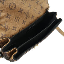 Load image into Gallery viewer, Louis Vuitton Metis Pochette Reverse Monogram Canvas Crossbody Bag Brown
