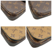 Load image into Gallery viewer, Louis Vuitton Metis Pochette Reverse Monogram Canvas Crossbody Bag Brown
