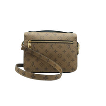 Load image into Gallery viewer, Louis Vuitton Metis Monogram Canvas Satchel Bag Brown
