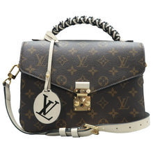 Load image into Gallery viewer, Louis Vuitton Pochette Metis Monogram Braided Shoulder Bag Creme Beige
