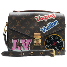 Load image into Gallery viewer, Louis Vuitton Metis Monogram Patches Canvas Satchel Bag Brown
