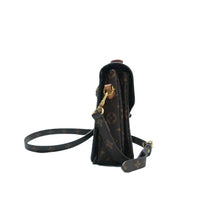 Load image into Gallery viewer, Louis Vuitton Metis Monogram Patches Canvas Satchel Bag Brown
