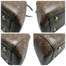 Load image into Gallery viewer, Louis Vuitton Montaigne MM Monogram Canvas Satchel Bag Brown
