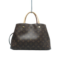 Load image into Gallery viewer, Louis Vuitton Montaigne Monogram Canvas Satchel Bag Brown
