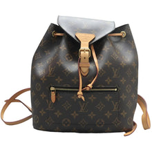 Load image into Gallery viewer, LOUIS VUITTION Montsouris Monogram Canvas Backpack Bag Brown
