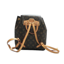 Load image into Gallery viewer, LOUIS VUITTION Montsouris Monogram Canvas Backpack Bag Brown
