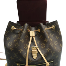 Load image into Gallery viewer, Louis Vuitton Montsouris Monogram Canvas Backpack Bag Brown
