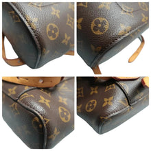 Load image into Gallery viewer, LOUIS VUITTION Montsouris Monogram Canvas Backpack Bag Brown
