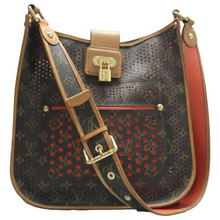 Load image into Gallery viewer, Louis Vuitton Musette Monogram Perforated Canvas Shoulder Bag Brown
