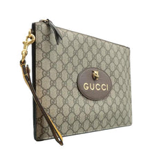 Load image into Gallery viewer, GUCCI Neo Vintage Canvas Clutch Bag Brown
