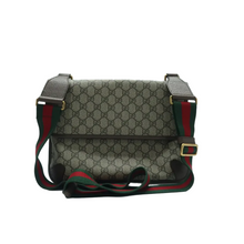 Load image into Gallery viewer, GUCCI Neo Vintage Canvas Shoulder Bag Brown
